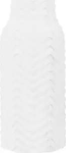 Decorative ceramic vase Beliani XANTHOS — white