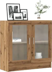Стеллаж для книг VidaXL модель 856155, отделка oak artisan, 82,5 x 30,5 x 80 см