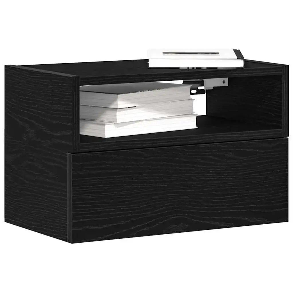 Тумба VidaXL 858599 — 1 ящик, чёрная Photo 2