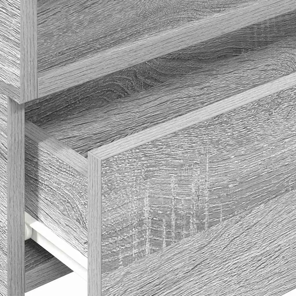 VidaXL nightstand 858607 — oak, 1 drawer Photo 9