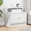 Тумбочка VidaXL 858668 белая Photo 3