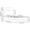 Каркас кровати VidaXL 4100402 Photo 9