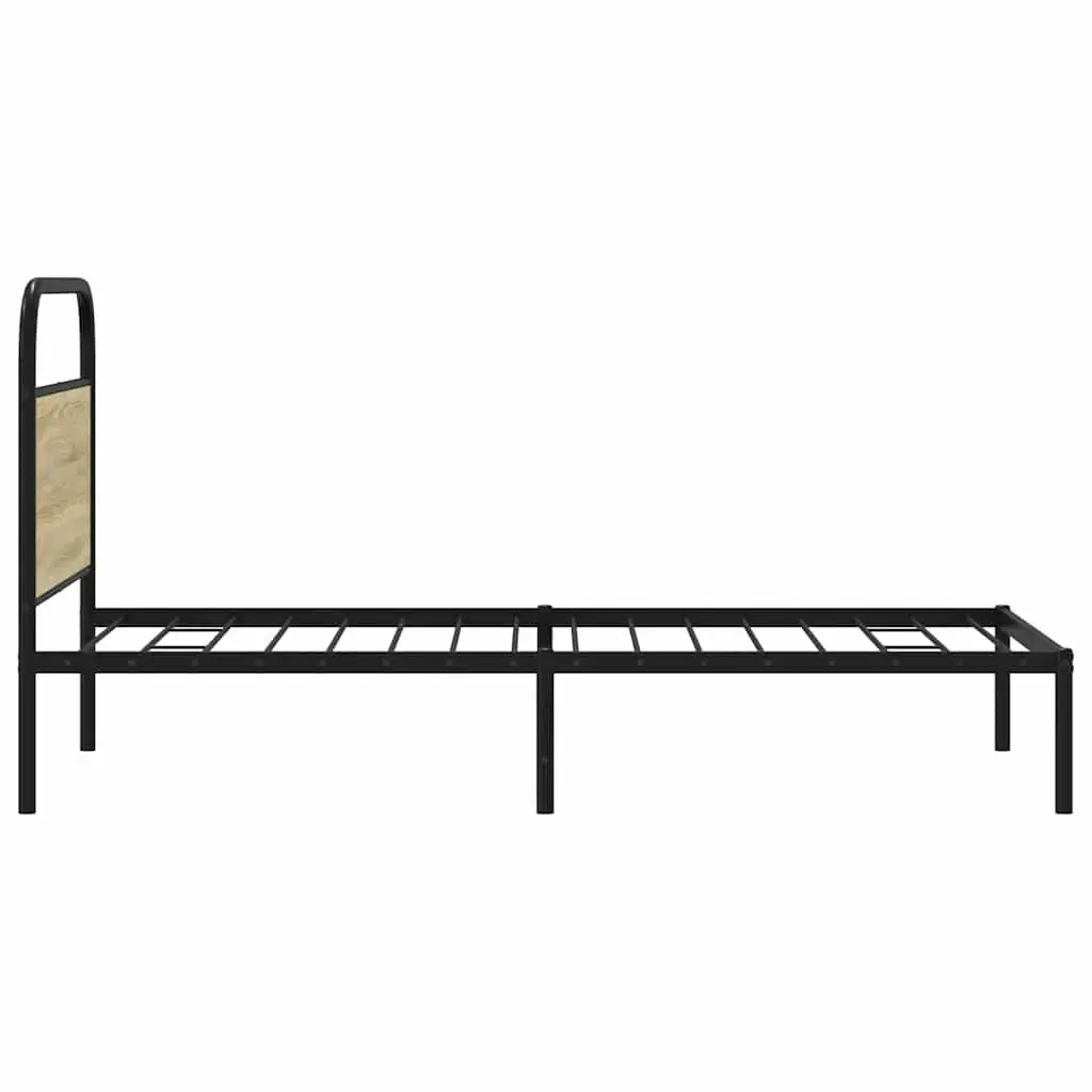 Каркас кровати VidaXL 4100253 дуб 105x207 см Photo 6