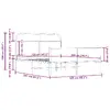 Каркас кровати VidaXL 4100390 Photo 9