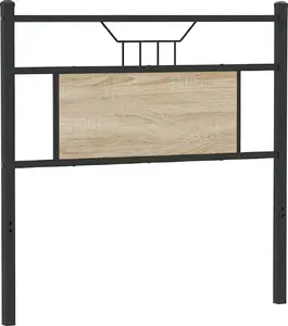 Изголовье VidaXL Sonoma Oak 80 см — дерево с стальной конструкцией