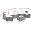 Āra sols VidaXL 3251690 rattan rūdīts stikls Photo 3