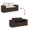 VidaXL уличный комплект мебели 3269303 — 9 предметов Photo 7