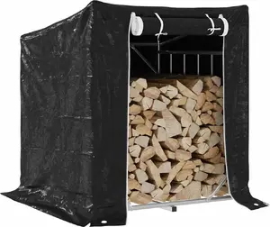 Подставка для дров с стальной проволокой VidaXL 100,5 x 80,5 x 110,5 см