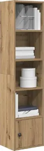 Стеллаж VidaXL Regał дуб artisan 31x24x127 см из древесного материала