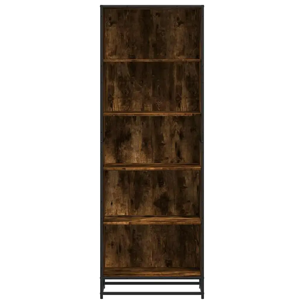 Bookcase VidaXL 3300857, 5 shelves, oak finish Photo 4