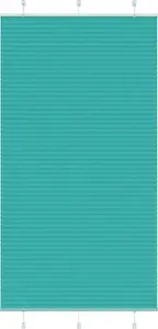 Плиссированная ролета VidaXL 105x200 см ткань ширина Зеленая (модель 4015416)