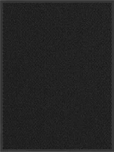 Коврик для входа VidaXL, 80 x 120 см, чёрный — напольный и придверный коврик