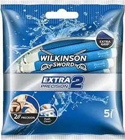 Лезвия для бритвы Wilkinson Extra 2 Precision — упаковка 5 сменных лезвий