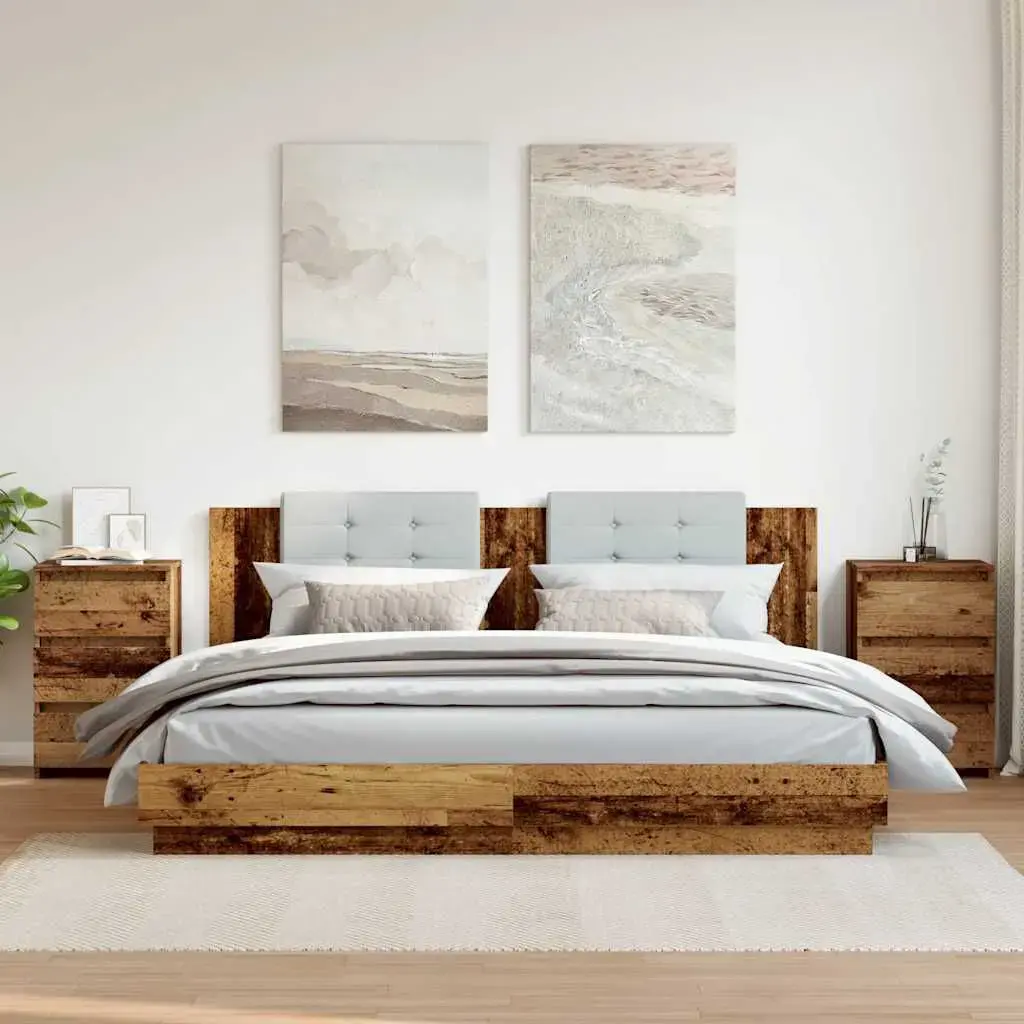 Тумбочка VidaXL 856523 Wood 400×350×625 мм Photo 3