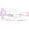 Каркас кровати VidaXL 4100389 Photo 9