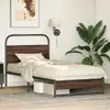 Каркас кровати VidaXL 3318703 — дуб, 166×2,07 м Photo 4