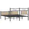 VidaXL gultas rāmis 4106980 ozols 147×196×91,5 cm Photo 7