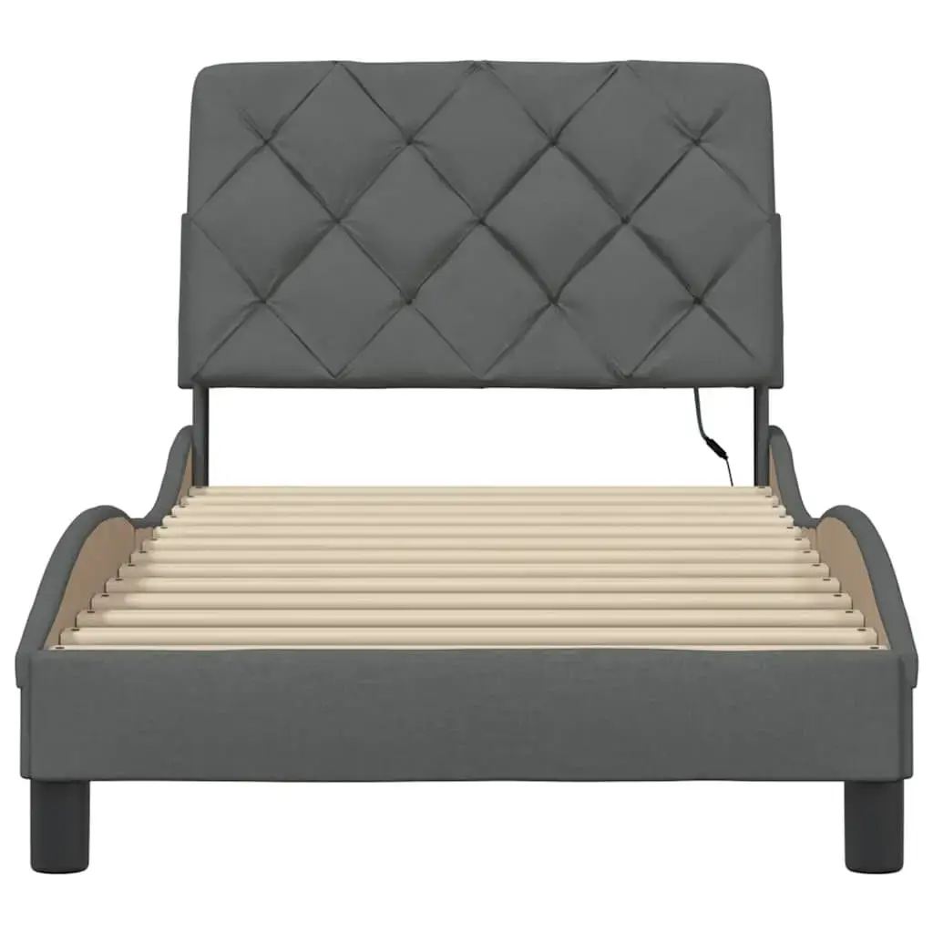 Bed frame VidaXL 3310637 — 95x208 cm Photo 5