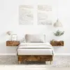 Каркас кровати VidaXL 861097 дуб 78×193×25 см Photo 2
