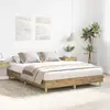 Каркас кровати VidaXL 861092 — дуб 93×193 см Photo 3