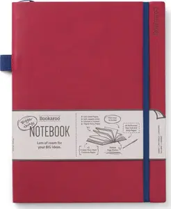 Notebook Peter Pauper Press Journal large — burgundy cover, hardcover
