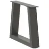 Запчасть стола VidaXL 4012526 металл антрацит Photo 4