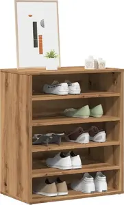 Обувной шкаф VidaXL модель 856701 дуб artisan 60 x 35 x 70 см