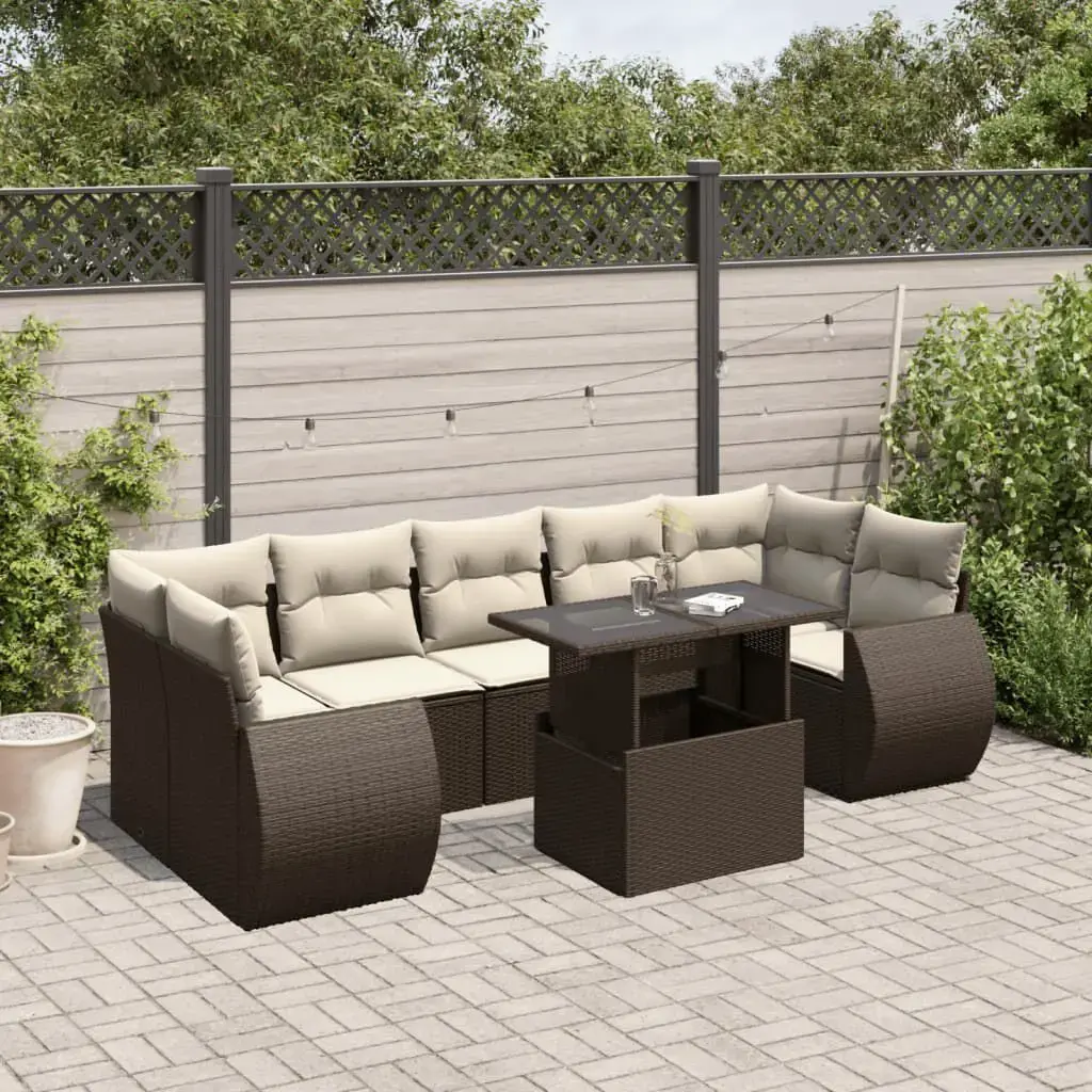 VidaXL 3268413 уличный комплект мебели — 8 предметов Photo 2