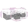 VidaXL 3268413 уличный комплект мебели — 8 предметов Photo 10