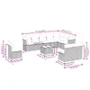 VidaXL outdoor furniture set 3249652 Photo 3