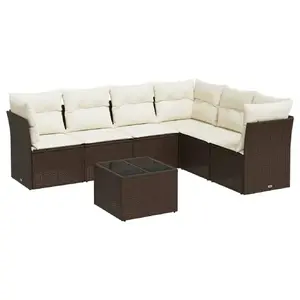 Набор уличной мебели VidaXL 3217693, комплект из 7 предметов для патио