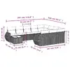 VidaXL 3254270 — 11 предметов уличной мебели Photo 3