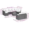 Набор уличной мебели VidaXL 3219423 Photo 8