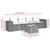 VidaXL 3254630 комплект уличной мебели 5 предметов Photo 3