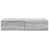 Shelf VidaXL 859991 — wood grey 1000×360×190 mm Photo 4