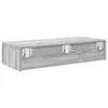 Shelf VidaXL 859991 — wood grey 1000×360×190 mm Photo 6