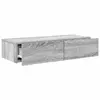 Shelf VidaXL 859991 — wood grey 1000×360×190 mm Photo 7