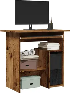 Rakstāmgalds VidaXL modelis 855994 brūns 80 cm x 45 cm