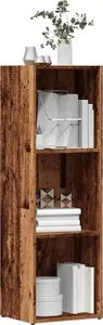 Книжная полка VidaXL Regał na książki, старая древесина, 36x30x114 см