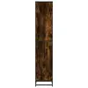 Bookcase VidaXL 3300852 — 5 shelves, oak, metal frame Photo 5