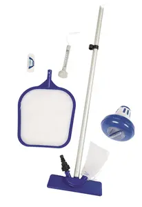 Maintenance kit Bestway 14202 — pool accessories set, blue/white, 1.12 kg