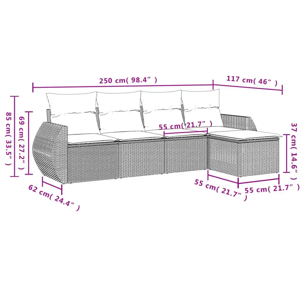 Outdoor furniture set VidaXL 3253630 Photo 3