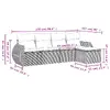 Outdoor furniture set VidaXL 3253630 Photo 3