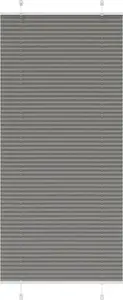 Pleca žalūzija VidaXL 85 x 200 cm — auduma platums 84,4 cm, antracīta