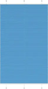 Плиссированная штора VidaXL 115x200 см синяя — ширина ткани 114,4 см