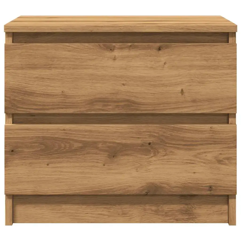 Nightstand VidaXL 856520 Oak 50×40×43.5 cm Photo 4
