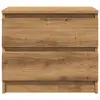 Nightstand VidaXL 856520 Oak 50×40×43.5 cm Photo 4