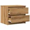 Nightstand VidaXL 856520 Oak 50×40×43.5 cm Photo 5
