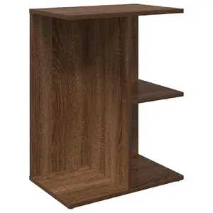 Тумбочка VidaXL 858662 из дубового дерева 465×290×610 мм