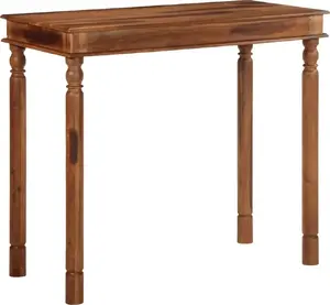 Bāra galds VidaXL modelis 4102367, cietā akācijas koksne, 120 x 60 x 107 cm
